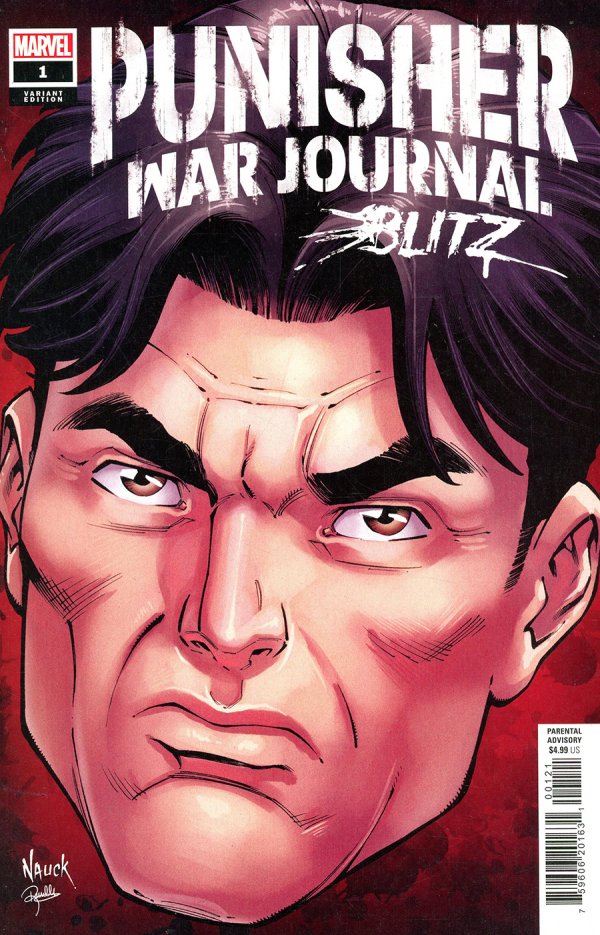Punisher War Journal: Blitz (vol 1) #1 Nauck Headshot Variant NM