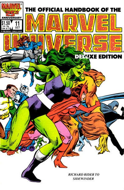 The Official Handbook of the Marvel Universe: Deluxe Edition (vol 1) #11 FN