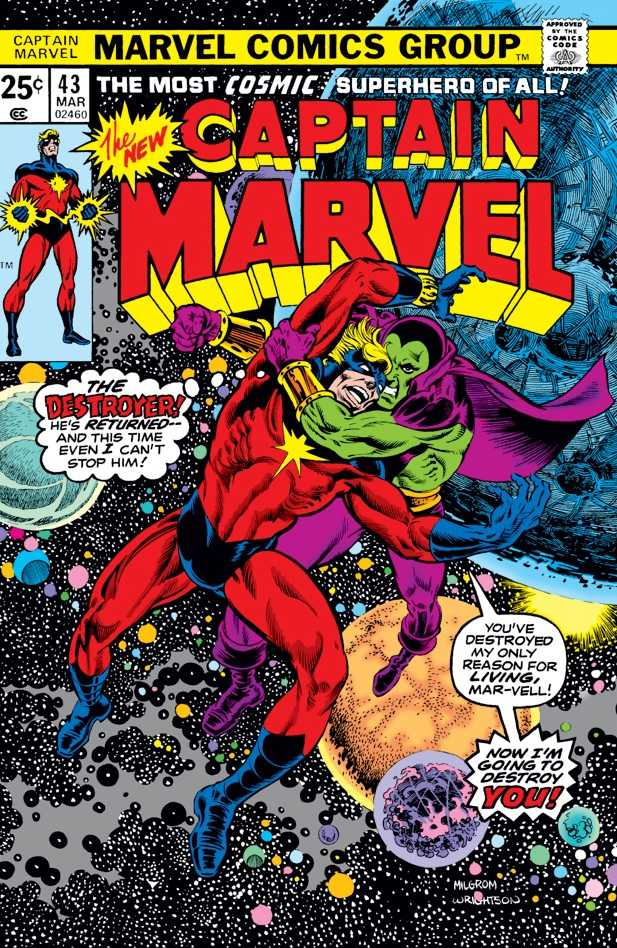 Captain Marvel (vol 1) #43 VG