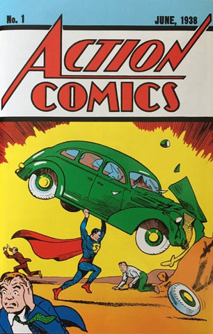 Action Comics (vol 1) #1 Loot Crate Exclusive Reprint  w/ COA VF