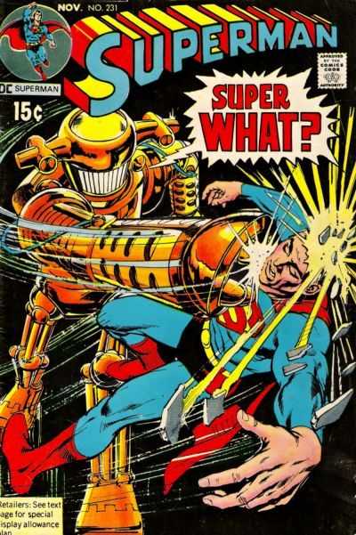 Superman (vol 1) #231 GD