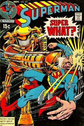 Superman (vol 1) #231 GD