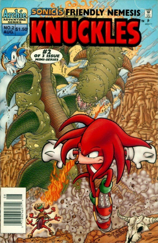 Sonic's Friendly Nemesis, Knuckles (vol 1) #2 (of 3) VG/FN