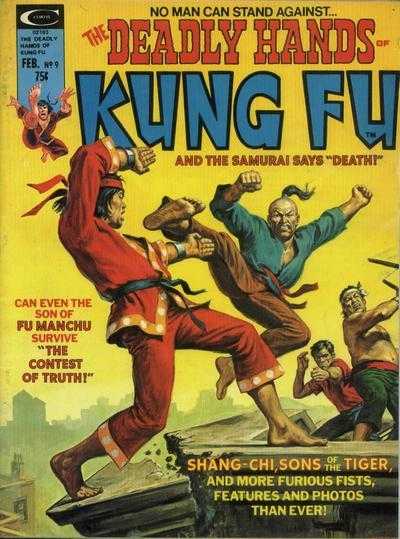 The Deadly Hands of Kung Fu (vol 1) #9 VG