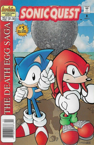 Sonic Quest: The Death Egg Saga (vol 1) #3 (of 3) FN