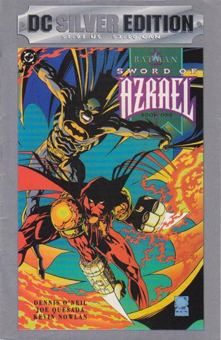 Batman: Sword of Azrael (vol 1) #1 DC Silver 1992 Edition FN