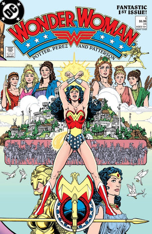 Wonder Woman #1 Facsimile Edition (2023) Cover C Foil Variant