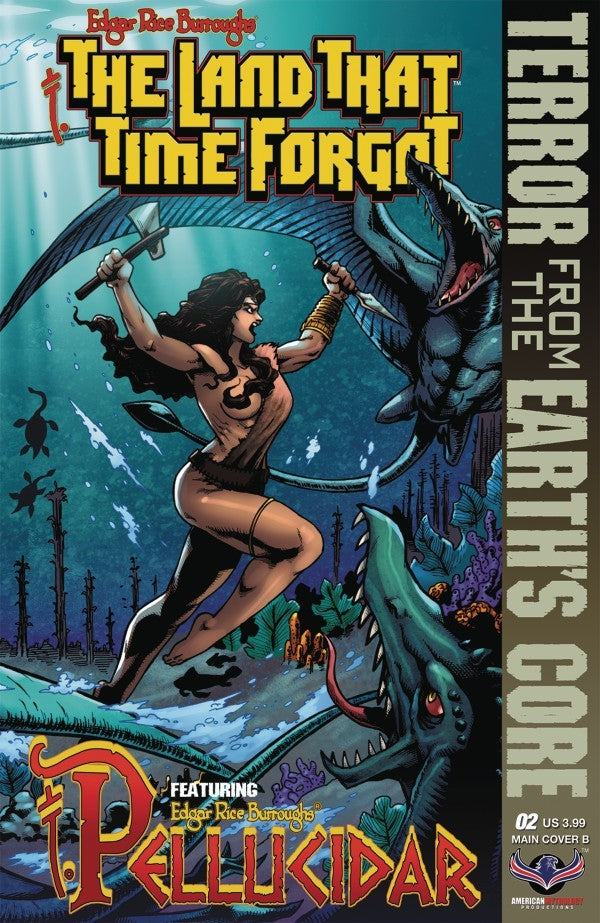 Edgar Rice Burroughs' The Land That Time Forgot: Terror from the Earth's Core (vol 1) #2 (of 3) Connecting Cover B NM