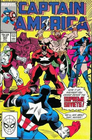 Captain America (vol 1) #353 VF