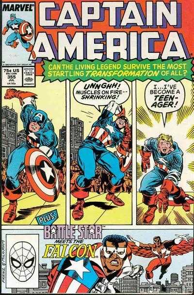 Captain America (vol 1) #355 VF