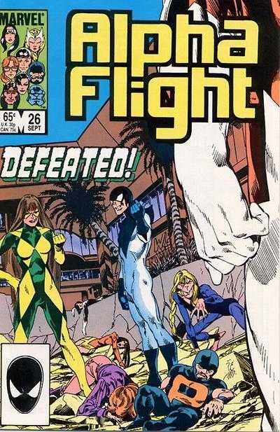 Alpha Flight (vol 1) #26 VF