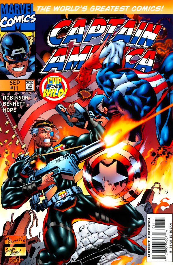 Captain America (vol 2) #11 NM