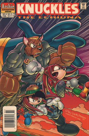 Knuckles the Echidna (vol 1) #9 VF