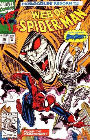 Web of Spider-Man (vol 1) #93 VF