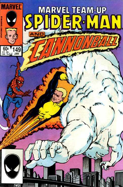 Marvel Team-Up Featuring Spider-Man And Cannonball (vol 1) #149 VF