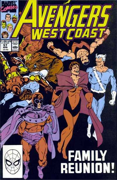 Avengers West Coast (vol 2) #57 VF