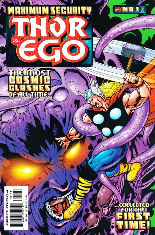 Maximum Security: Thor vs. Ego One Shot NM