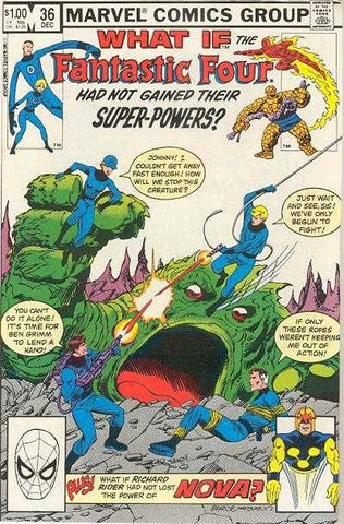 What If... the Fantastic Four Had Not Gained Their Super-Powers? (vol 1) #36 VF