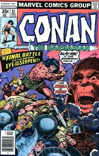 Conan the Barbarian (vol 1) #81 NM