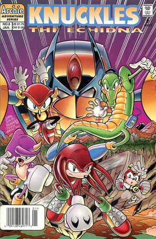 Knuckles the Echidna (vol 1) #8 VF