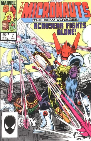 Micronauts: The New Voyages (vol 1) #7 VF