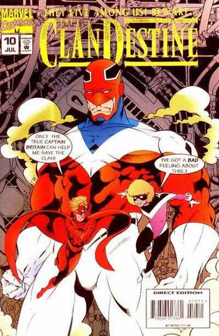 The ClanDestine (vol 1) #10 VF