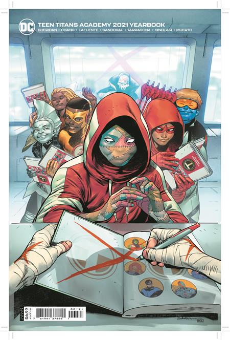 Teen Titans Academy 2021 Yearbook #1 Cover B Rafa Sandoval Variant NM