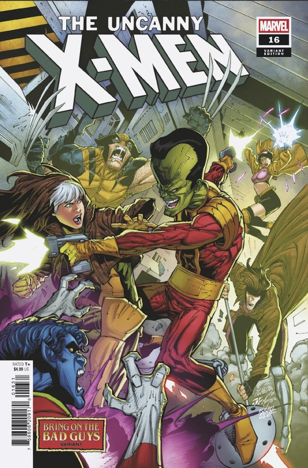 Uncanny X-Men (vol 6) #16 Netho Diaz Bring on the Bad Guys Variant NM