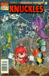 Sonic's Friendly Nemesis, Knuckles (vol 1) #3 (of 3) VG