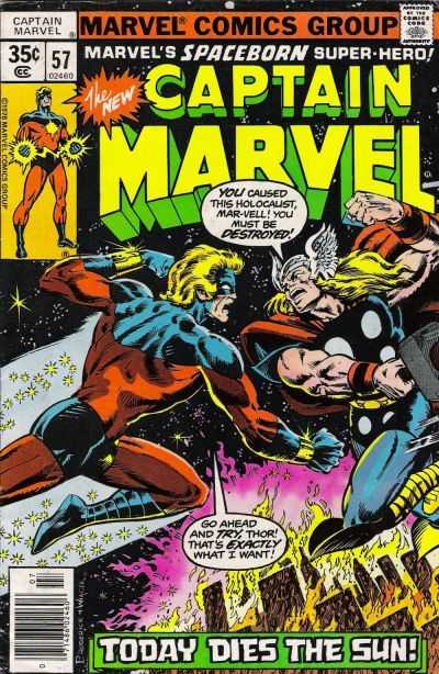 Captain Marvel (vol 1) #57 FN