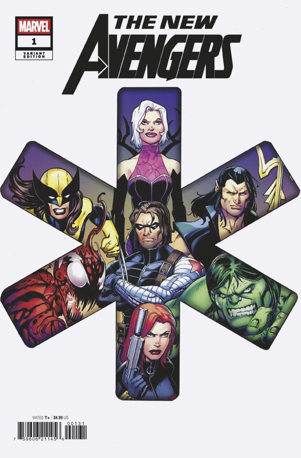 The New Avengers (vol 5) #1 Mark Bagley Variant NM
