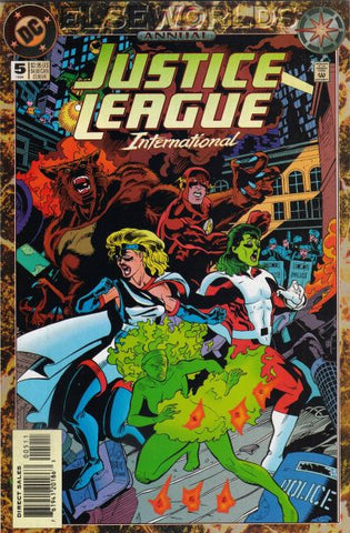 Justice League International Annual (vol 1) #5 VF