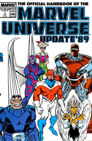 The Official Handbook of the Marvel Universe: Update '89 #1 FN/VF