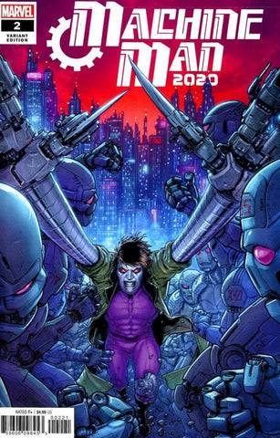 2020 Machine Man (vol 1) #2 Juan Jose Ryp Variant NM