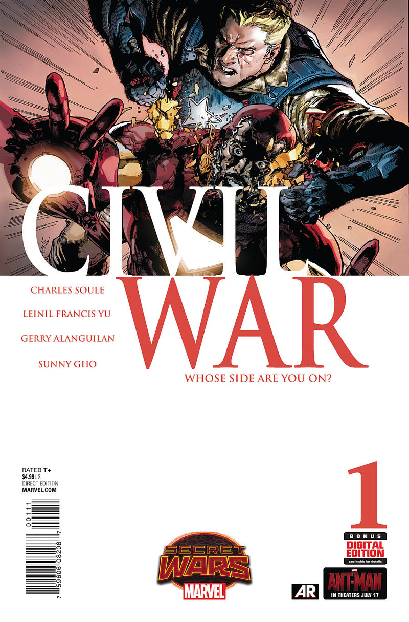Civil War (vol 2) #1 VF