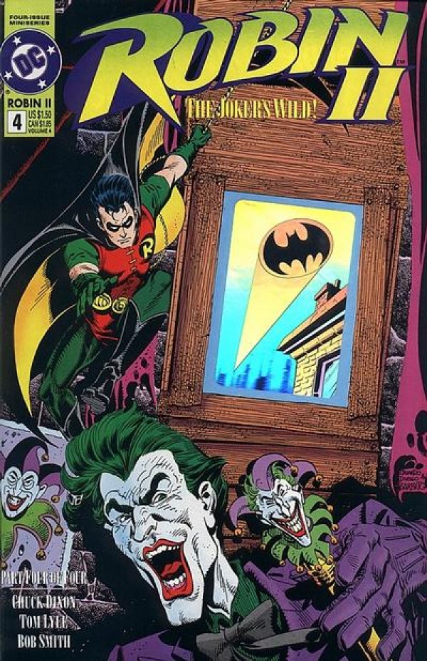 Robin II: The Joker's Wild! (vol 1) #4 Eduardo Barreto Hologram Variant VF