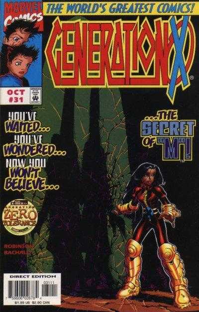 Generation X (vol 1) #31 VF