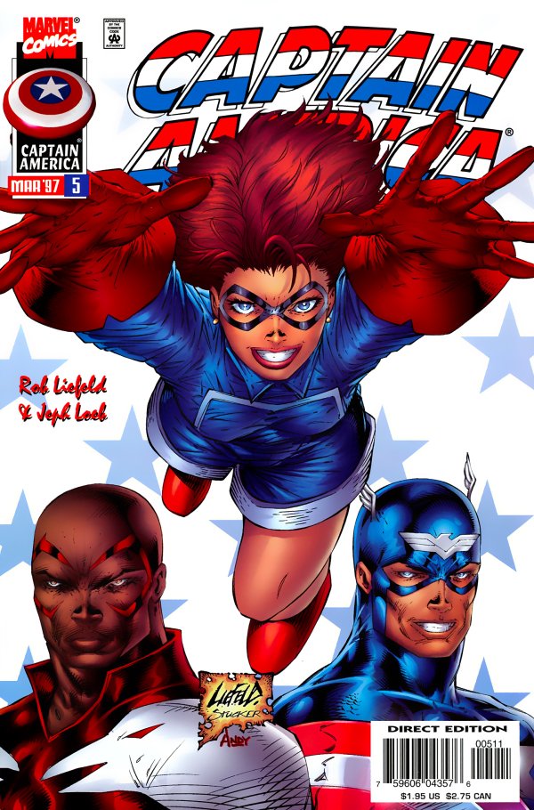Captain America (vol 2) #5 Cover B Rob Liefeld Variant NM