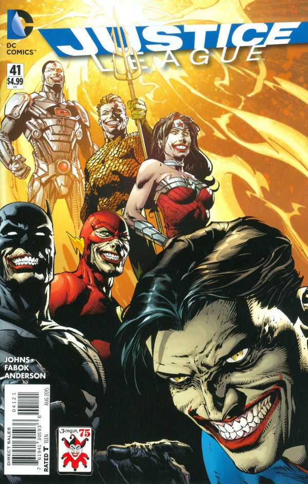 Justice League (vol 2) #41 The Joker Variant VF