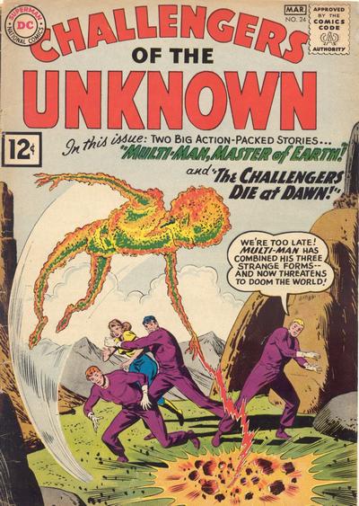 Challengers of the Unknown (vol 1) #24 GD