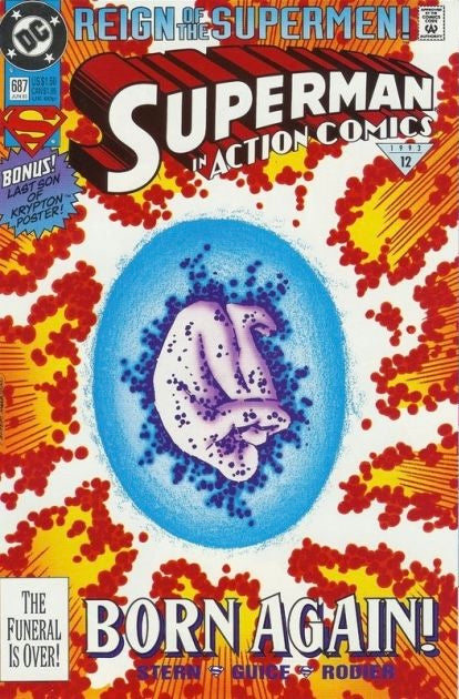 Action Comics (vol 1) #687 VF