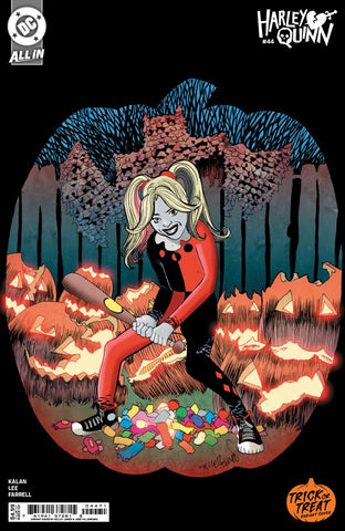 Harley Quinn (vol 4) #44 Cover D Kelley Jones Trick or Treat Card Stock Variant NM