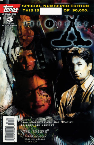 The X-Files (vol 2) #3 Limited Print Second Print VF