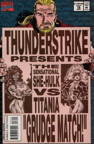 Thunderstrike (vol 1) #16 VF