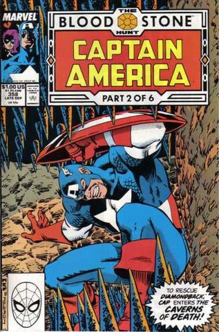 Captain America (vol 1) #358 VF