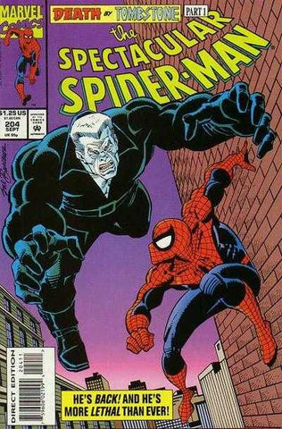 Peter Parker, The Spectacular Spider-Man (vol 1) #204 VF