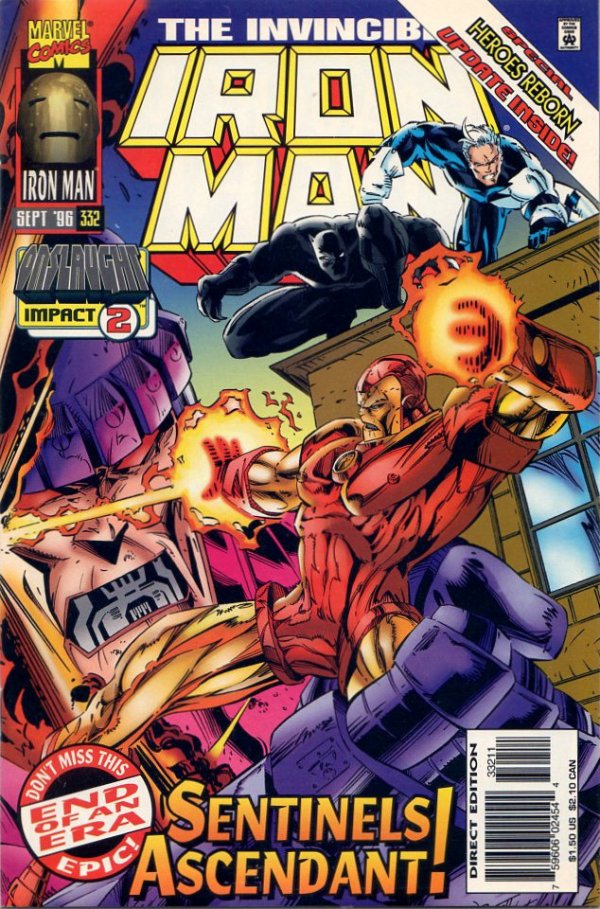 Iron Man (vol 1) #332 VF
