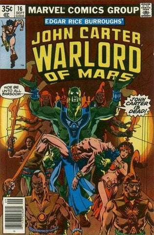John Carter, Warlord of Mars (vol 1) #16 FN/VF