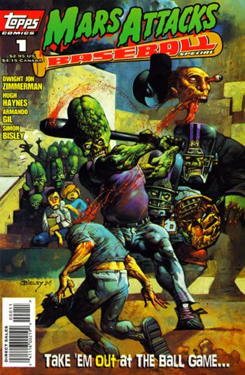 Mars Attacks Baseball Special One Shot VF