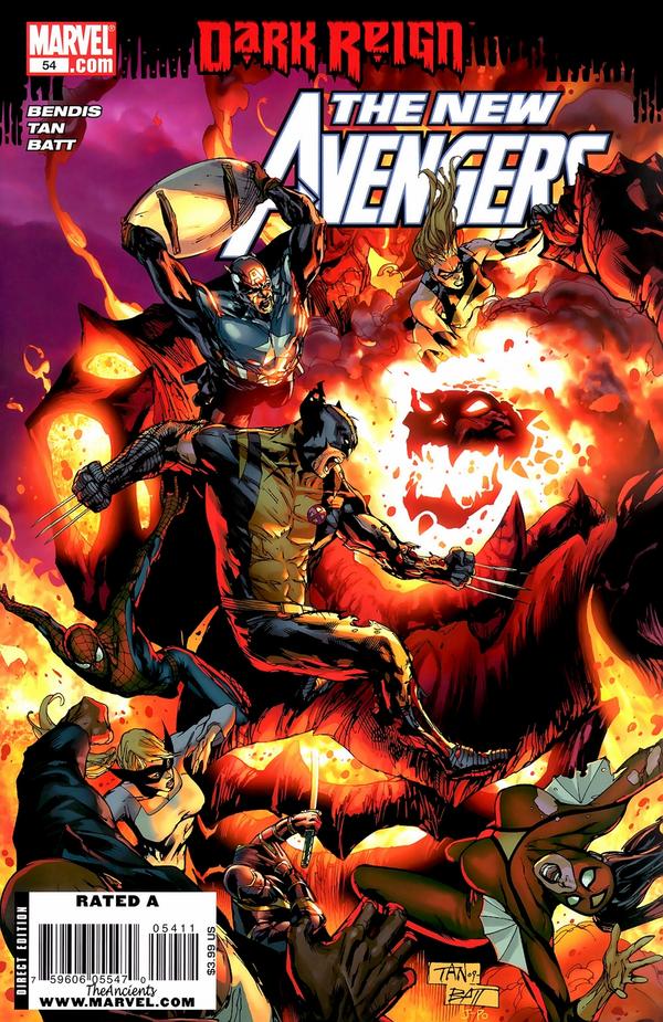 The New Avengers (vol 1) #54 VF